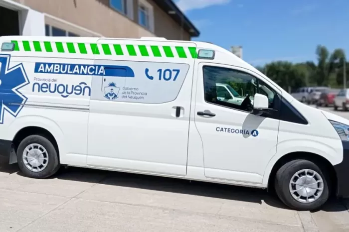 Modernización: Se conectó la primera antena satelital en una ambulancia del Sistema Público de Salud