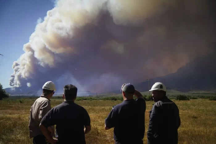 Evacuados: Comunicado de la Municipalidad de Junín de los Andes