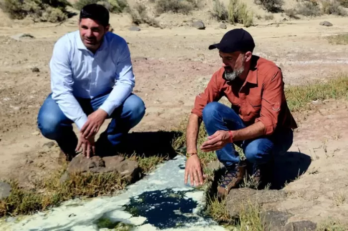Estudian poner en valor las termas de Villa Puente Picún Leufú
