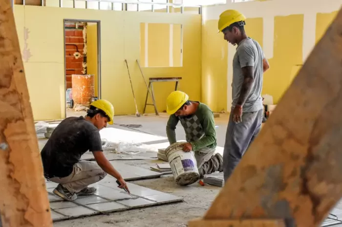 Inversiones educativas: El Jardín de Infantes 88 presenta un 62 por ciento de avance