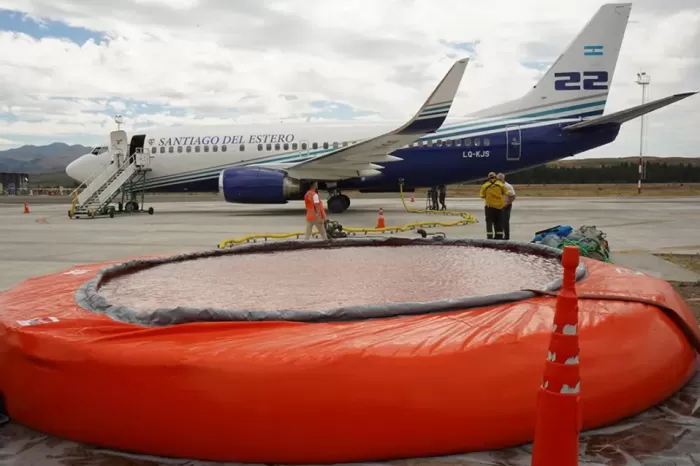 Incendio Valle Magdalena: El Boeing 737 tuvo su primera jornada de trabajo en Junín