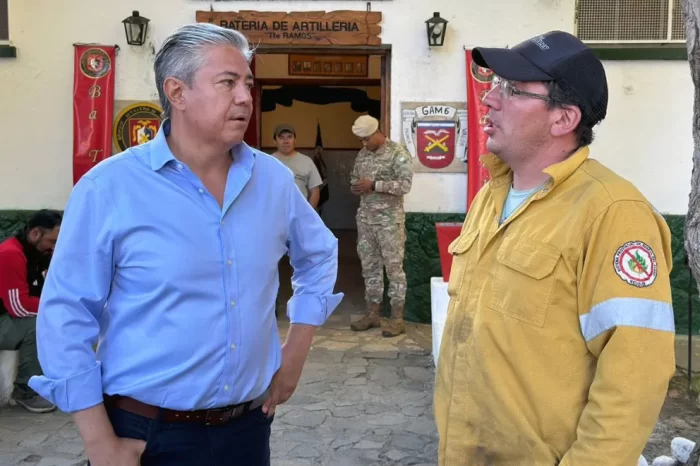 Valle Magdalena: suman recursos para combatir el incendio