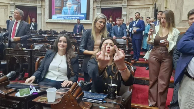 Escandaloso final de la sesión: dos diputados a golpes de puño y "revival" del enfrentamiento entre Lemoine y Pagano