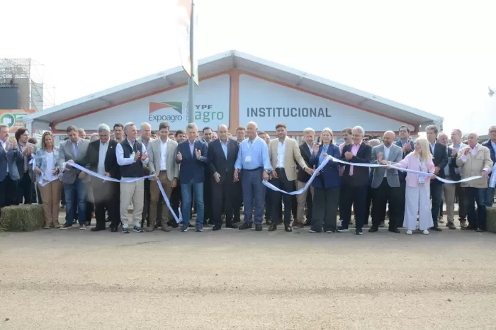 Se inauguró ExpoAgro en San Nicolás con la presencia de Francos, Mauricio Macri y gobernadores