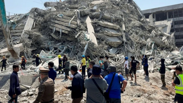 Al menos 144 muertos y cientos de heridos en un devastador terremoto de magnitud 7,7 en Myanmar y Tailandia