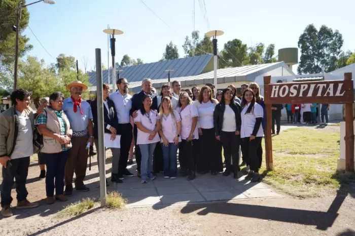 Figueroa inauguró nuevas instalaciones en el Hospital de Picún Leufú
