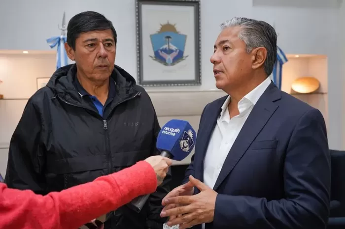 Encuentro con Marcelo Rucci: Figueroa garantizó la “defensa incondicional del trabajador neuquino”