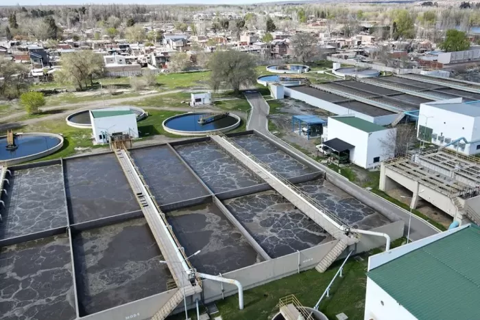 Calidad de vida: Provincia pone en valor la planta cloacal más importante de Neuquén