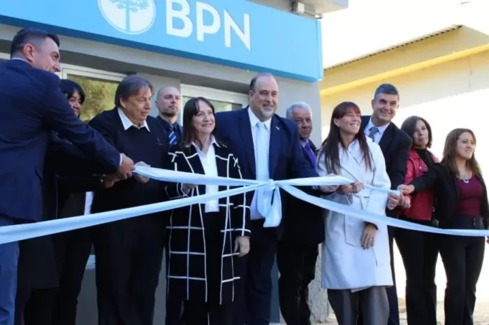 Regionalización: Ampliaron la oficina de BPN en Tricao Malal
