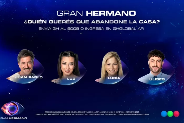 Eliminación en Gran Hermano: cómo se vota gratis al que querés que se vaya esta semana