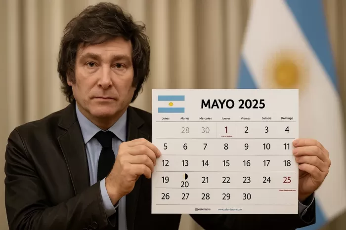 Javier Milei tomó una TAJANTE decisión sobre el traslado del feriado del 25 de mayo para fomentar el turismo