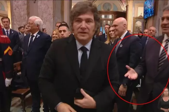 Javier Milei justificó por qué no saludó a Victoria Villarruel y a Jorge Macri durante el Tedeum: “Roma no paga traidores”