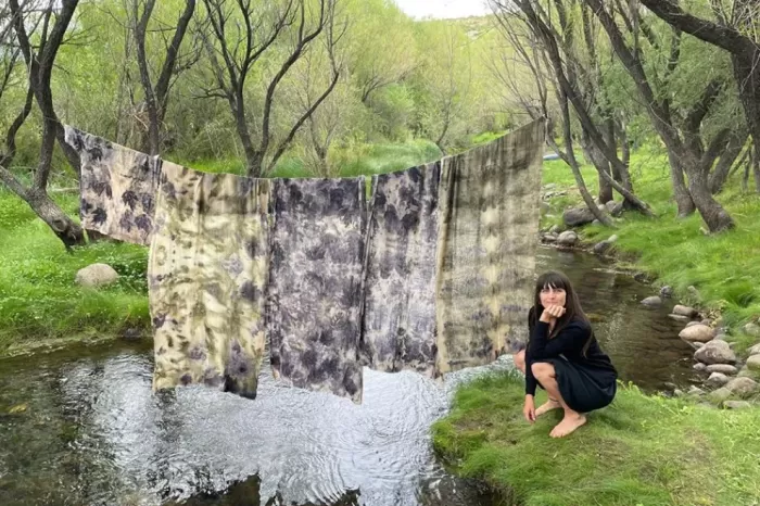 "Ain textil natural": Desde Aluminé, una alternativa consciente y sustentable 