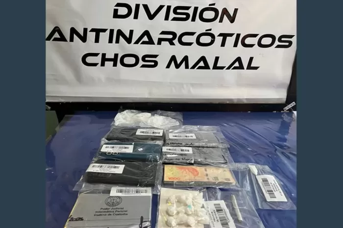 Dos detenidos: Allanamiento exitoso contra el narcotráfico en Chos Malal