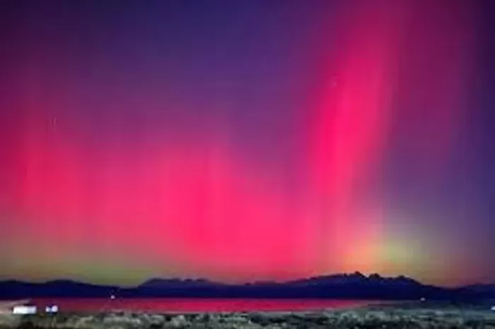 Podrían verse auroras australes en la Patagonia