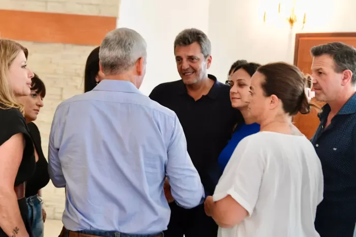 Massa empieza a delinear su futuro político en un almuerzo con intendentes