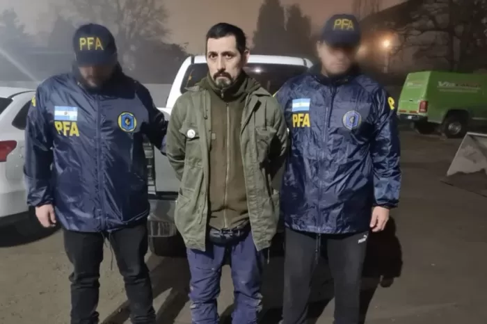 Facundo Jones Huala fue detenido en El Bolsón