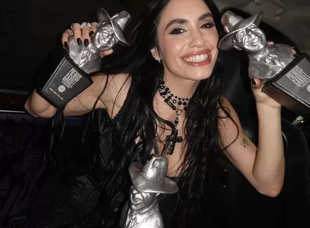 Lali Espósito se convirtió en una de las artistas femeninas con más Premios Gardel de la historia