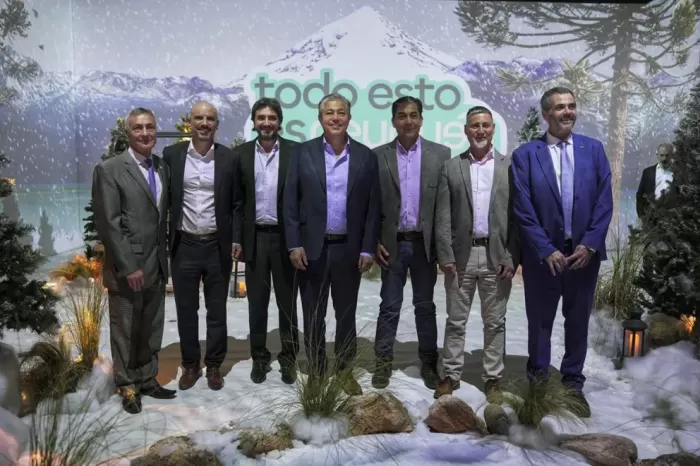 En Buenos Aires: Neuquén presentó la mayor oferta de nieve del país