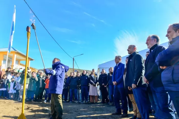 Equidad territorial: El gas llegó a Guañacos como un símbolo de esperanza