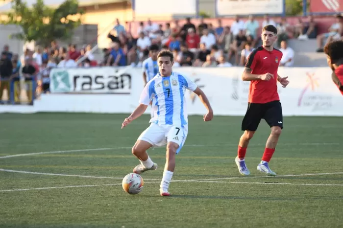 Argentina Sub-17 goleó a Alboraya y se metió en la final del Torneo de L’Alcudia