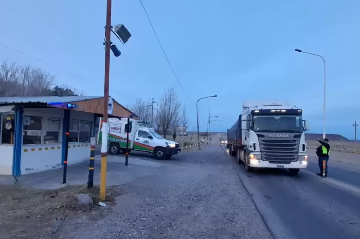 Seguridad vial: Un retén en Zapala, frenará el paso de camiones