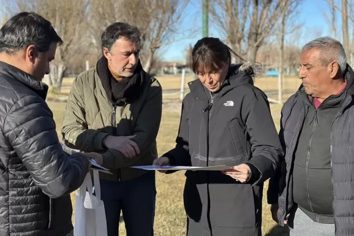 Fortalecimiento de clubes: Julieta Corroza visitó instituciones deportivas en Zapala