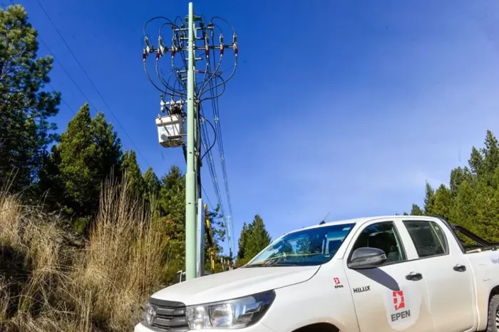 Avanza la puesta en servicio de una nueva línea en San Martín de los Andes