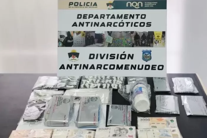 Combate al microtráfico: Secuestraron drogas y más de un millón de pesos en Plottier