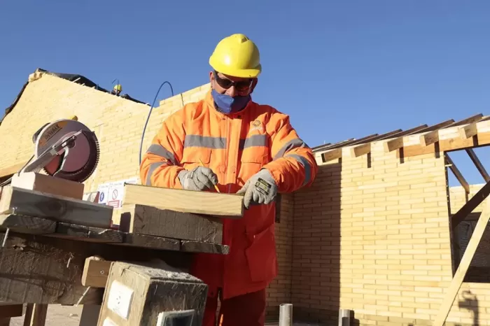 Añelo: Ampliarán la Escuela Nº368 con el sistema constructivo de Corfone