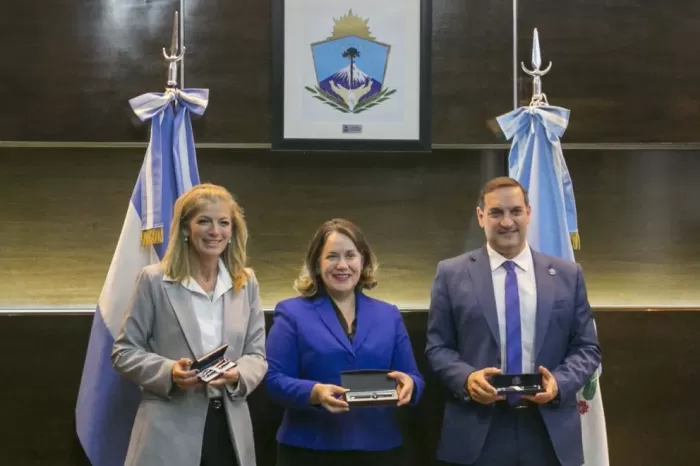 Gestión de Riesgos: Neuquén recibió equipamiento e instalaciones para emergencias donados por Estados Unidos