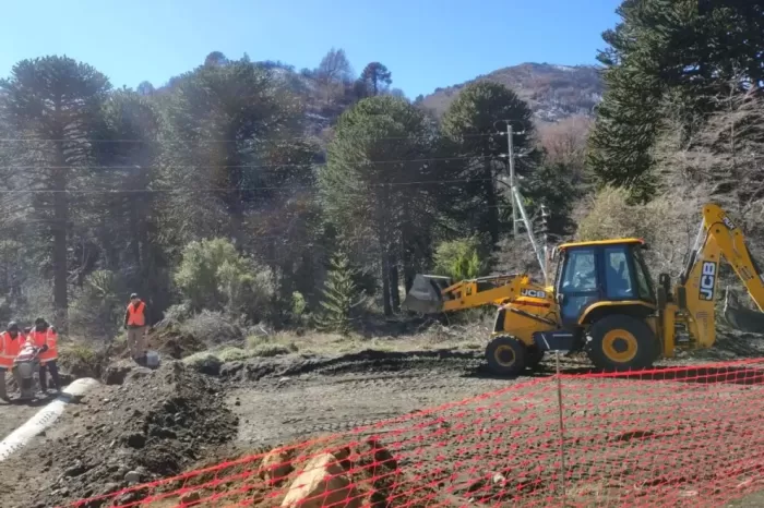 Cuarto paso asfaltado: Comenzó la pavimentación de la ruta 60 hasta el paso Mamuil Malal