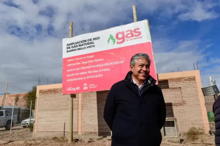 La provincia invierte en infraestructura para ampliar la cobertura del servicio de gas