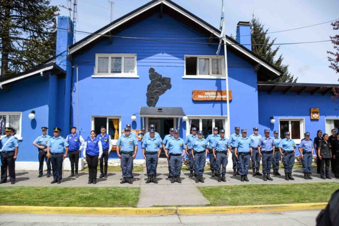 Villa La Angostura celebró el 122° aniversario de la Comisaría 28°