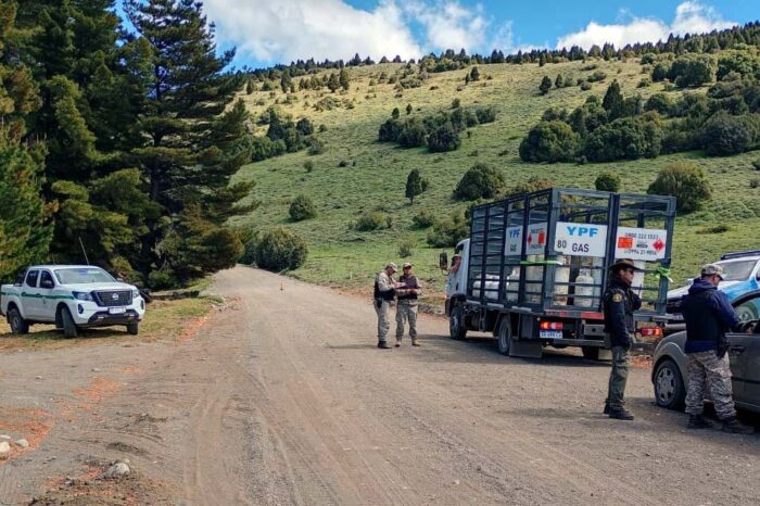 Continúan los operativos de control y vigilancia en jurisdicción del Parque Nacional Lanín