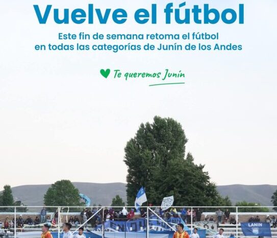 Vuelve el fútbol a Junín de los Andes