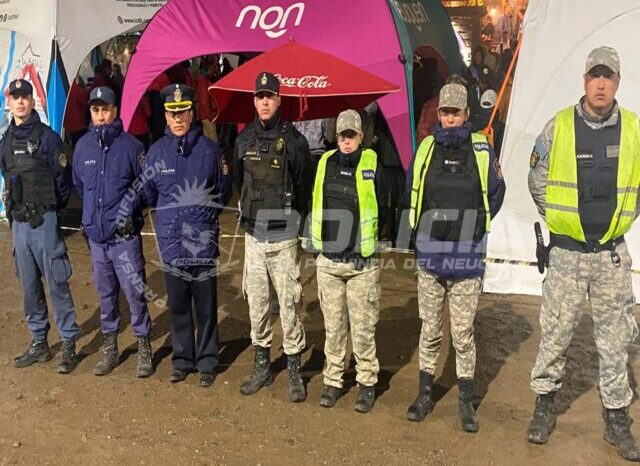 Aluminé: culminó con éxito el operativo de seguridad del mundial de rafting 2025