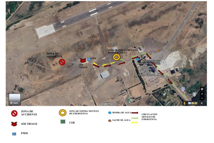 San Martín de los Andes se prepara para un simulacro de accidente aéreo en el Aeropuerto Chapelco