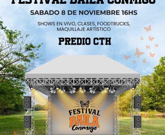 Se viene el Primer Festival BAILA CONMIGO en Junín de los Andes