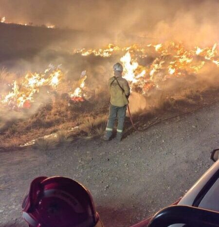 Incendio en Estancia Chacayal: El fuego está contenido y afectó unas 650 hectáreas (VIDEO)