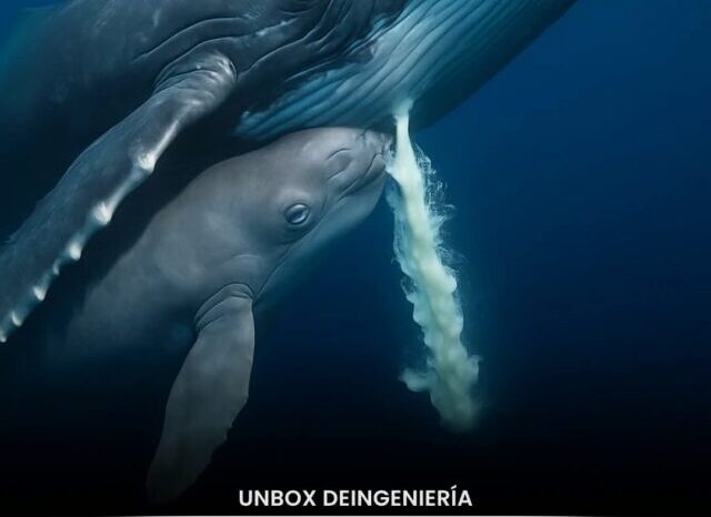 Una ballena azul recién nacida es uno de los bebés más extraordinarios de la naturaleza