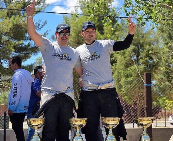 Pedro Skruta cerró de manera perfecta la temporada del Rally Neuquino en Cutral Co y se coronó campeón absoluto del certamen con "Doble Copa"