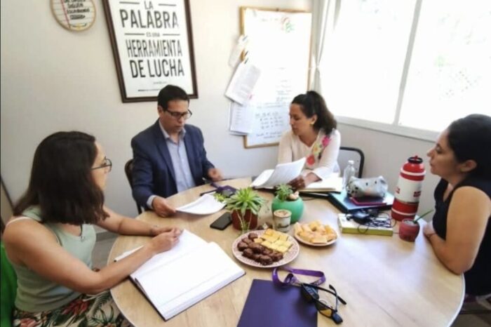 Eduardo Madueño impulsa la colaboración educativa en Junín de los Andes