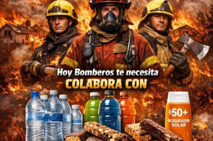 Brigadistas y Bomberos Voluntarios en la tragedia de Ñuble y Biobío: piden apoyo urgente para seguir combatiendo el fuego