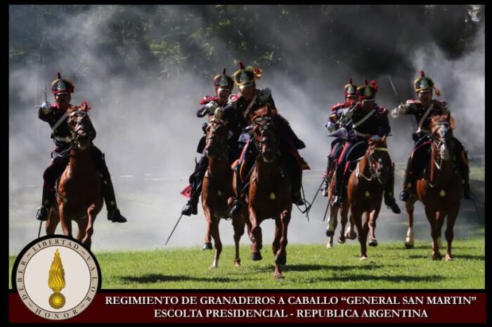 Granaderos a Caballo: Aniversario del combate de Picheuta