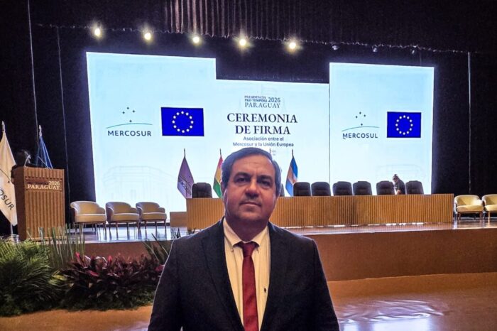 Reconquista marcó presencia histórica en la firma del acuerdo Mercosur–Unión Europea