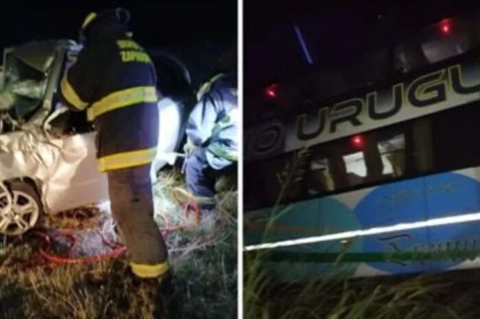 Tragedia en Ruta 11: Murió un chofer de colectivo tras violento choque frontal con un auto en Vera