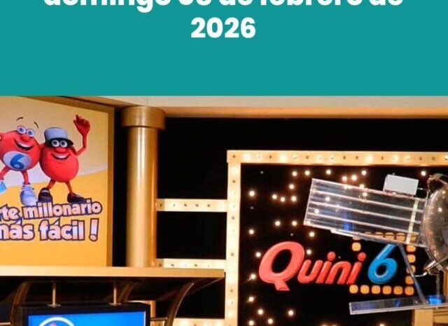 Resultados del Quini 6 Hoy, domingo 08 de febrero de 2026
