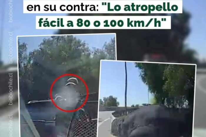 Atropelló al ladrón y escapó entre balazos: Conductor frustra brutal encerrona en Quilicura y revela disparos en video