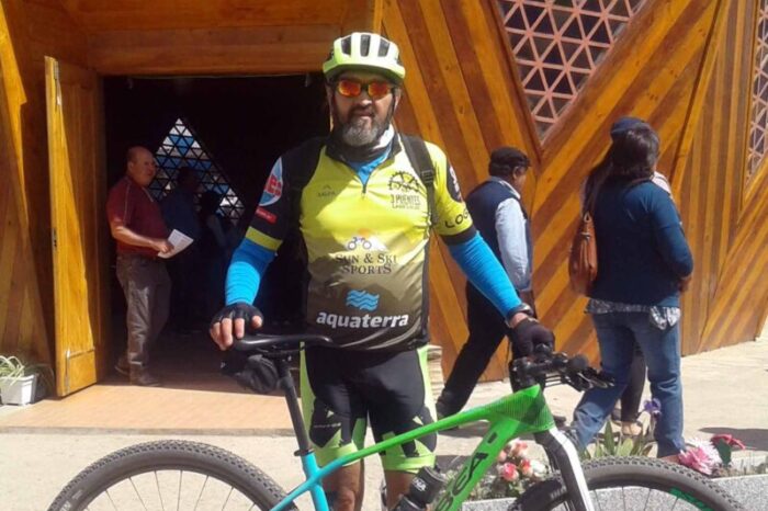 Daniel Toledo dejó bien alto el ciclismo juninense en la exigente Vuelta Altas Cumbres
